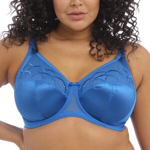 ELOMI 40K US (40H UK)  Cate Underwire Full Cup Banded Bra Blue EL4030HAL